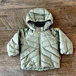 Reima puff coat with detachable hood